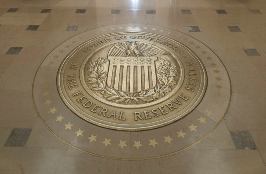 Símbolo do Federal Reserve, o BC dos Estados Unidos