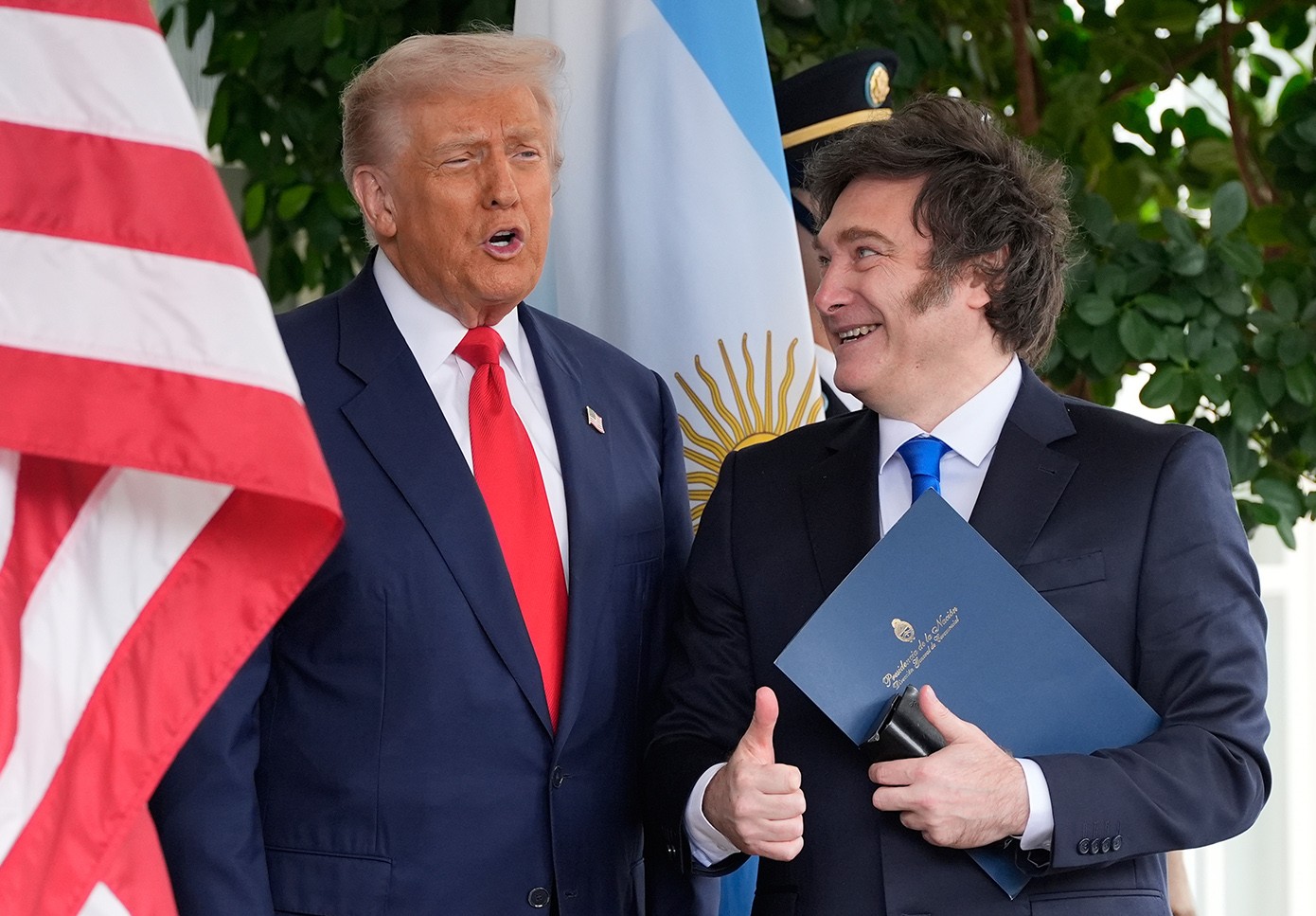 Trump ameaça deixar de apoiar a Argentina