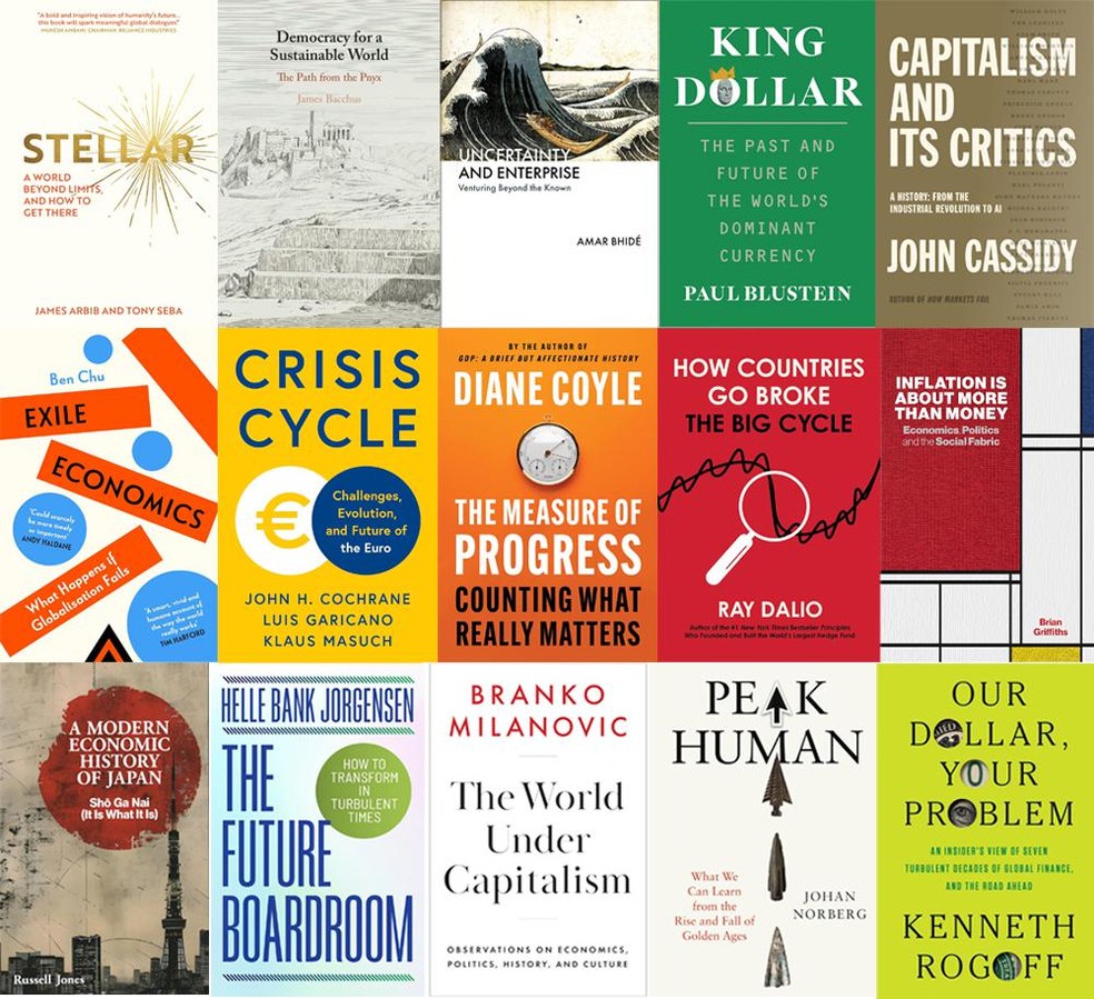 Os melhores livros de economia de 2025 (até agora) | Eu & | Valor Econômico