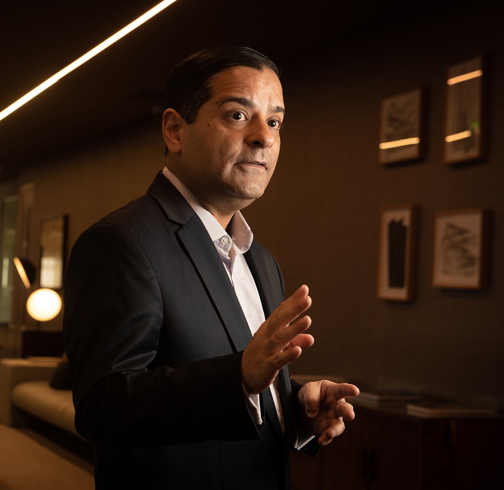 Oliveira, do Pine, vê redução das incertezas como fator para apreciação do câmbio, com dólar a R$ 5 no fim deste ano — Foto: Ana Paula Paiva/Valor