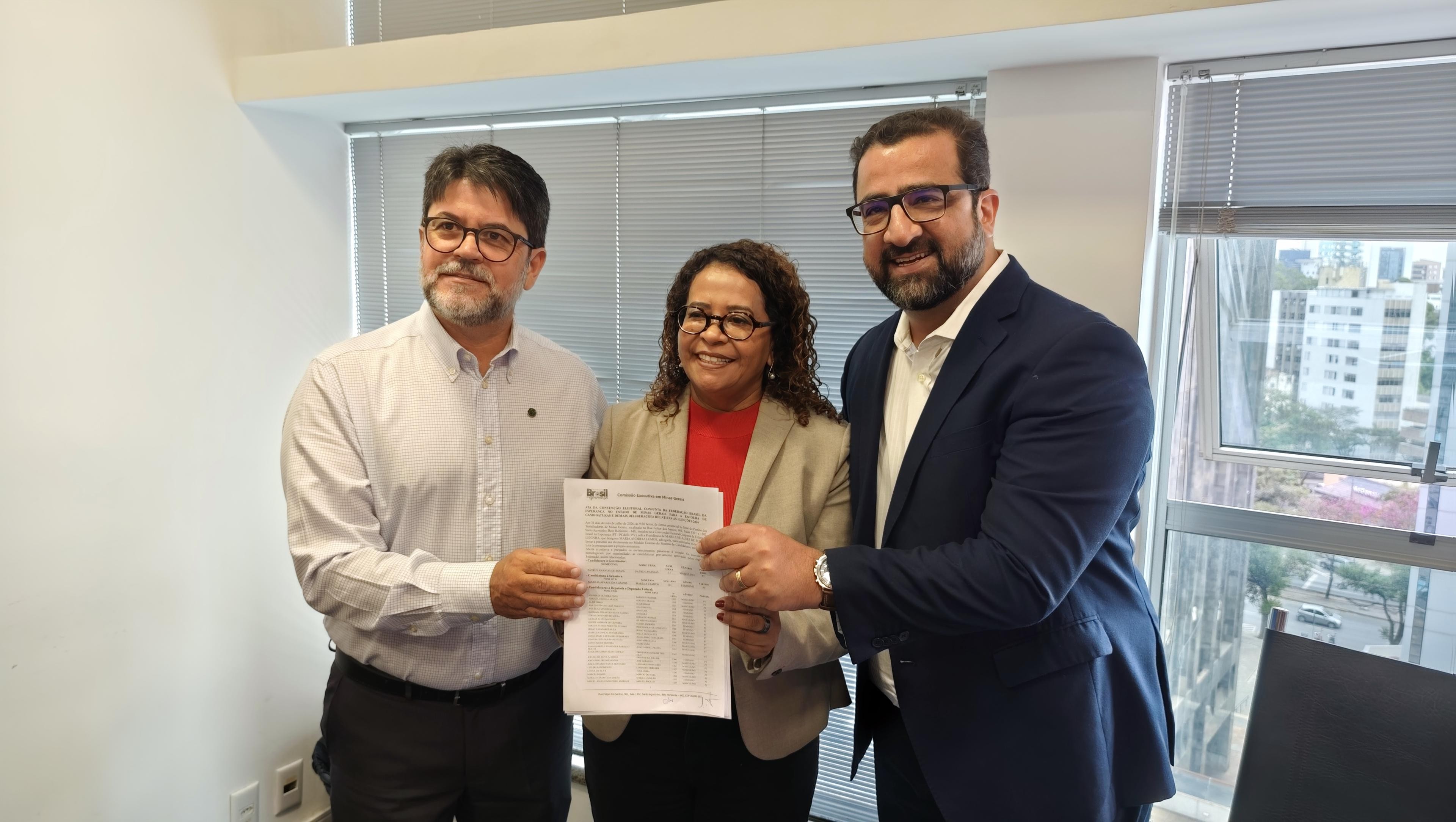 Josué Gomes e Áurea Carolina são avaliados para possível vice de Patrus em MG - QTU Questões do Universo