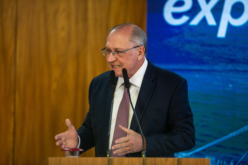 Vice-presidente, Geraldo Alckmin — Foto: Brenno Carvalho/Agência O Globo