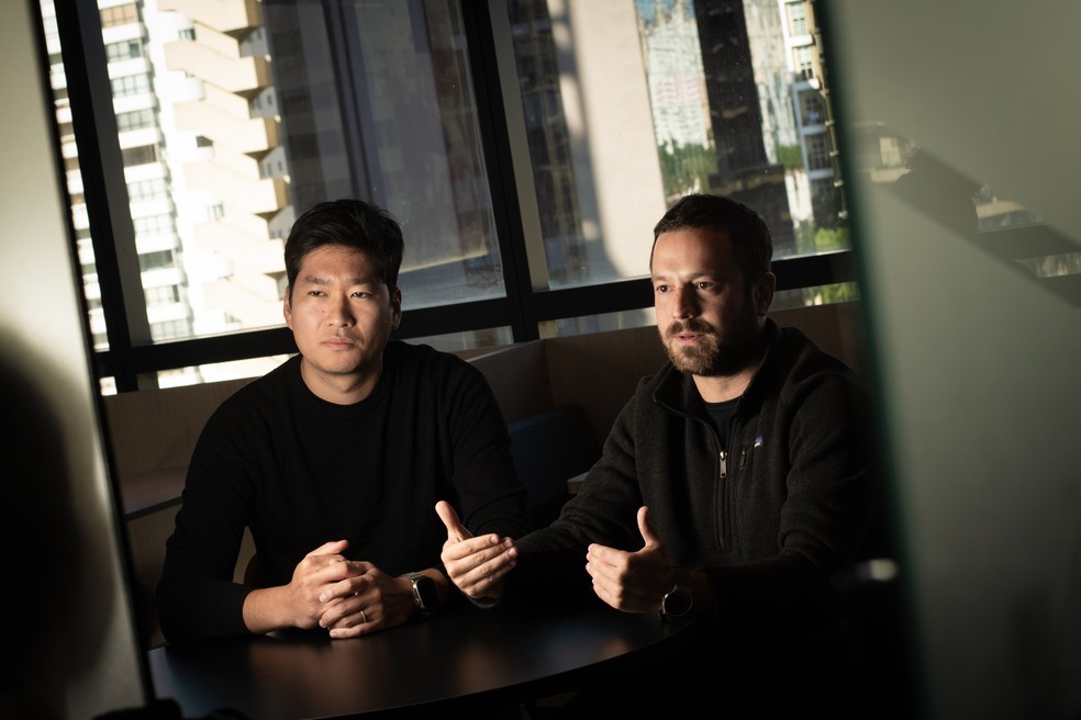 Eduardo Furuie e Lucas Danicek, sócios e fundadores da Nexa — Foto: Foto: Ana Paula Paiva/Valor