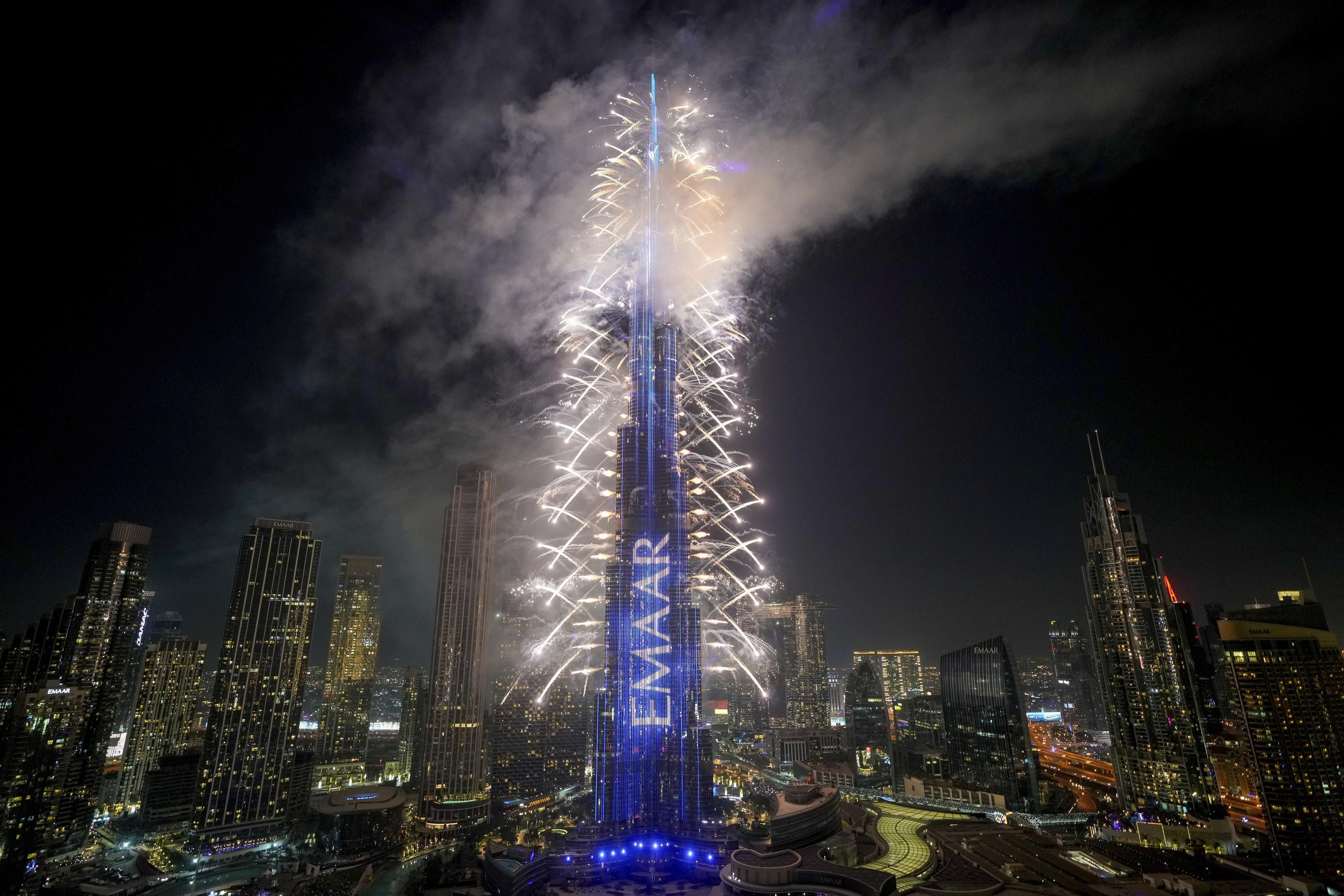 Veja imagens das comemorações do Ano Novo pelo mundo