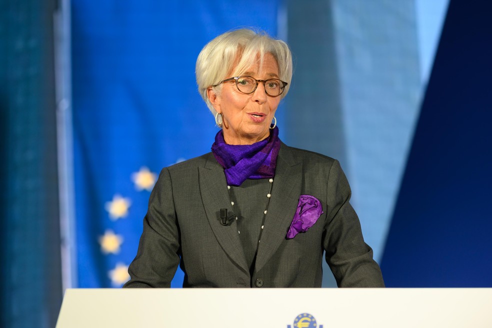 Presidente do Banco Central Europeu (BCE), Christine Lagarde — Foto: Foto: Sanziana Perju / ECB