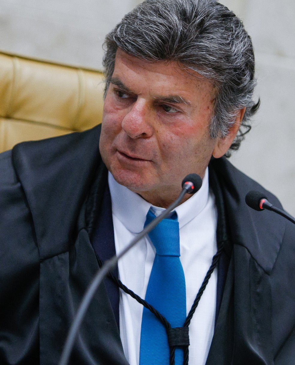 Luiz Fux: retirada de processo de julgamento para análise de quórum — Foto: Divulgação/STF