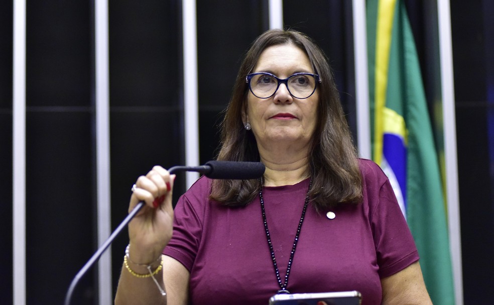 Deputada Bia Kicis (PL-DF) — Foto: Zeca Ribeiro/Câmara dos Deputados