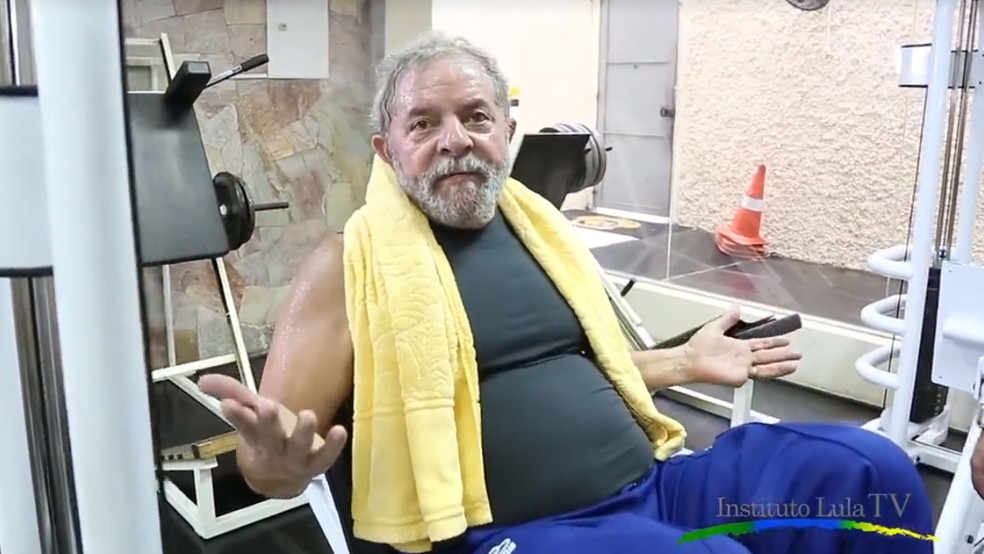Antes de ir para Brasília, Lula posta vídeo malhando | Política | Valor  Econômico