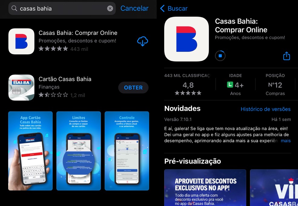 Faça o download na loja de aplicativos do seu celular  — Foto: Reprodução/Valor Econômico