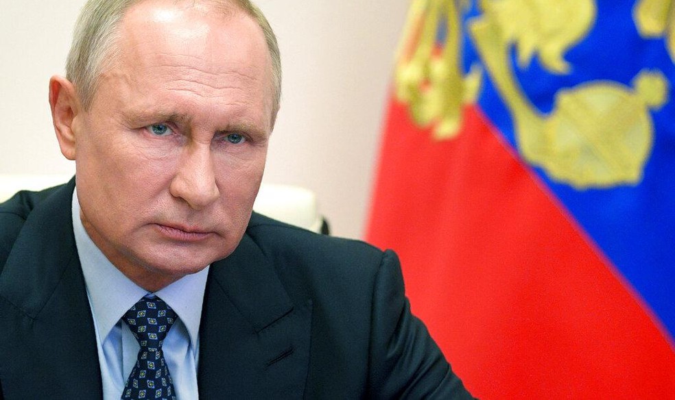 presidente da Rússia; Vladimir Putin — Foto: Alexei Druzhinin/AP