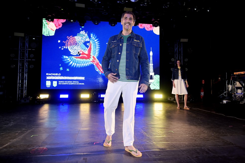Uniforme olímpico da Seleção Brasil nas Olimpíadas de 2024 — Foto: Alexandre Loureiro/COB