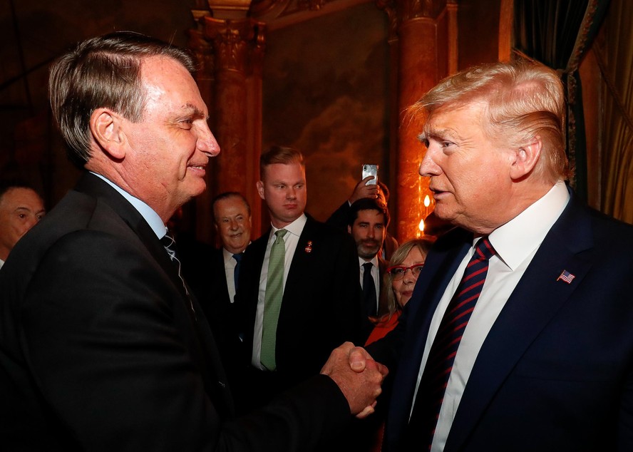 Jair Bolsonaro e Donald Trump
