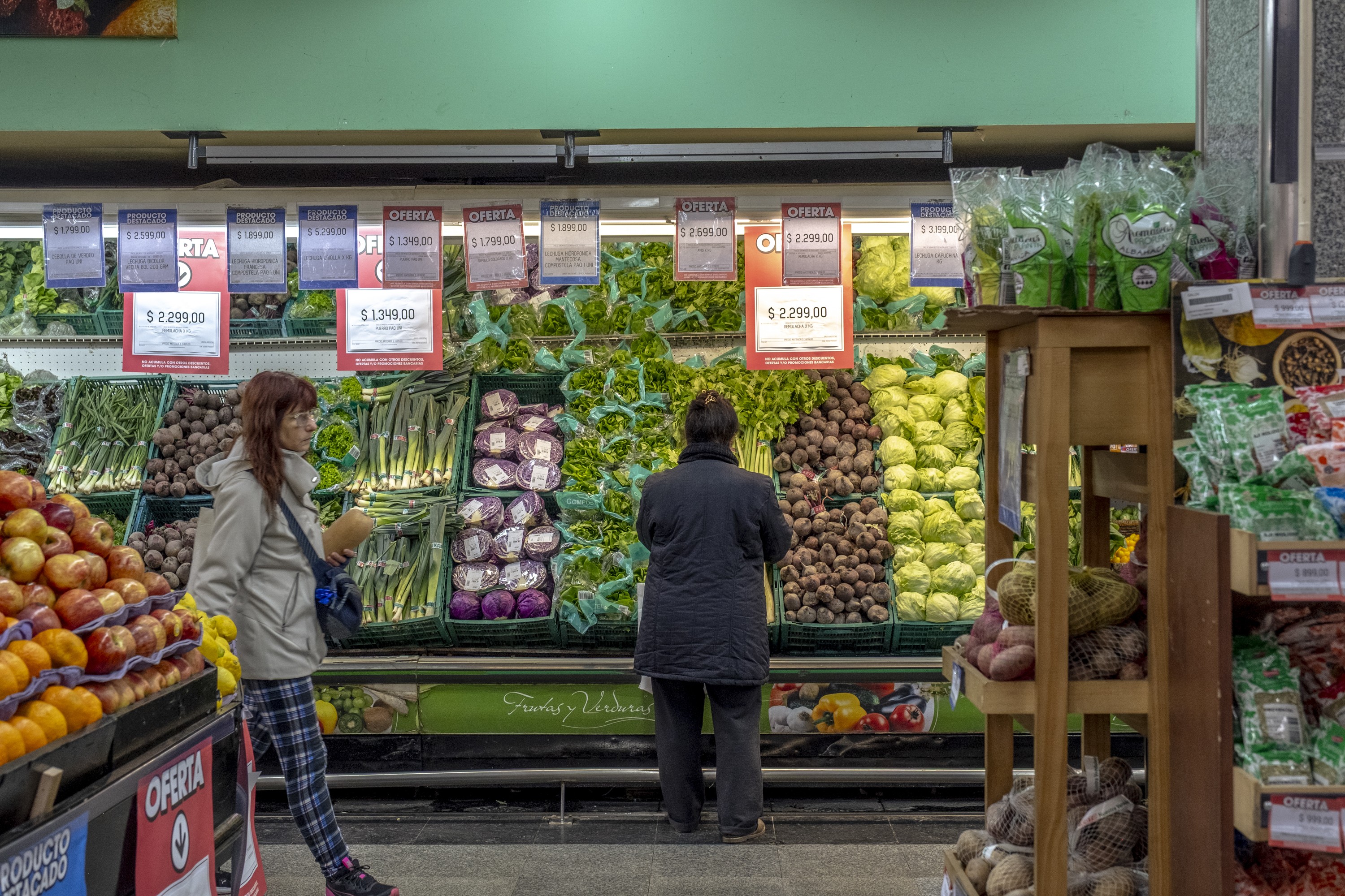 Inflação mensal na Argentina desacelera para 2,1% em maio