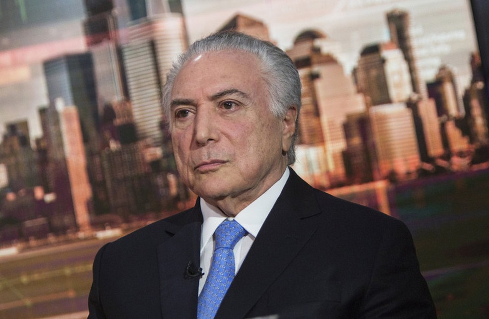 Michel Temer: para presidente, não há no Brasil espaço "para que prosperem alternativas ao Estado de Direito" — Foto: Victor J. Blue/Bloomberg