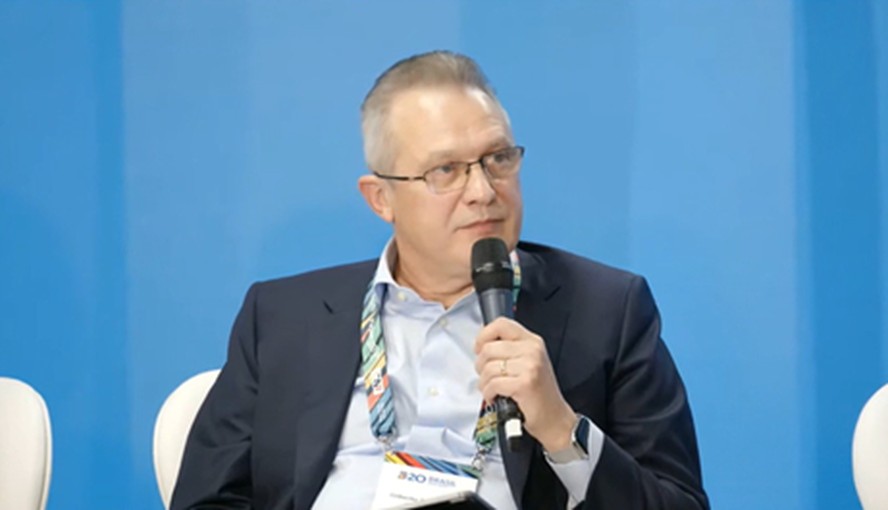 O CEO Global da JBS, Gilberto Tomazoni