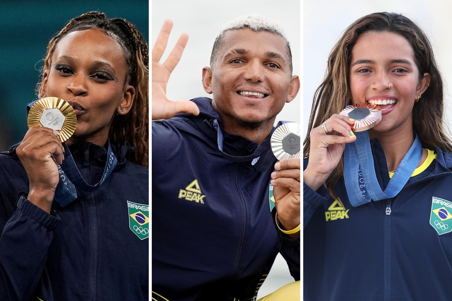 Quem ganhou as medalhas do Brasil na Olimpíada de Paris 2024