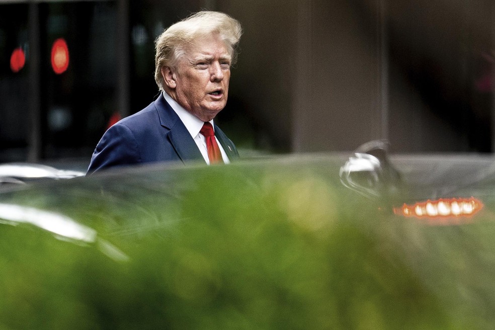 Donald Trump — Foto: Julia Nikhinson/AP