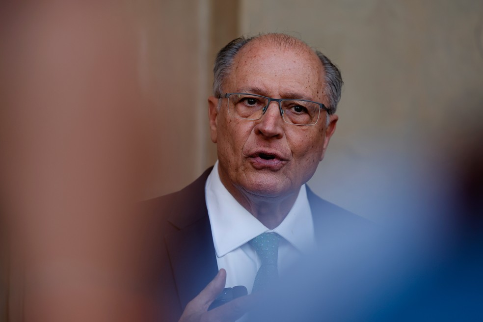Geraldo Alckmin em cerimônia de lançamento de novo modelo de crédito habitacional.