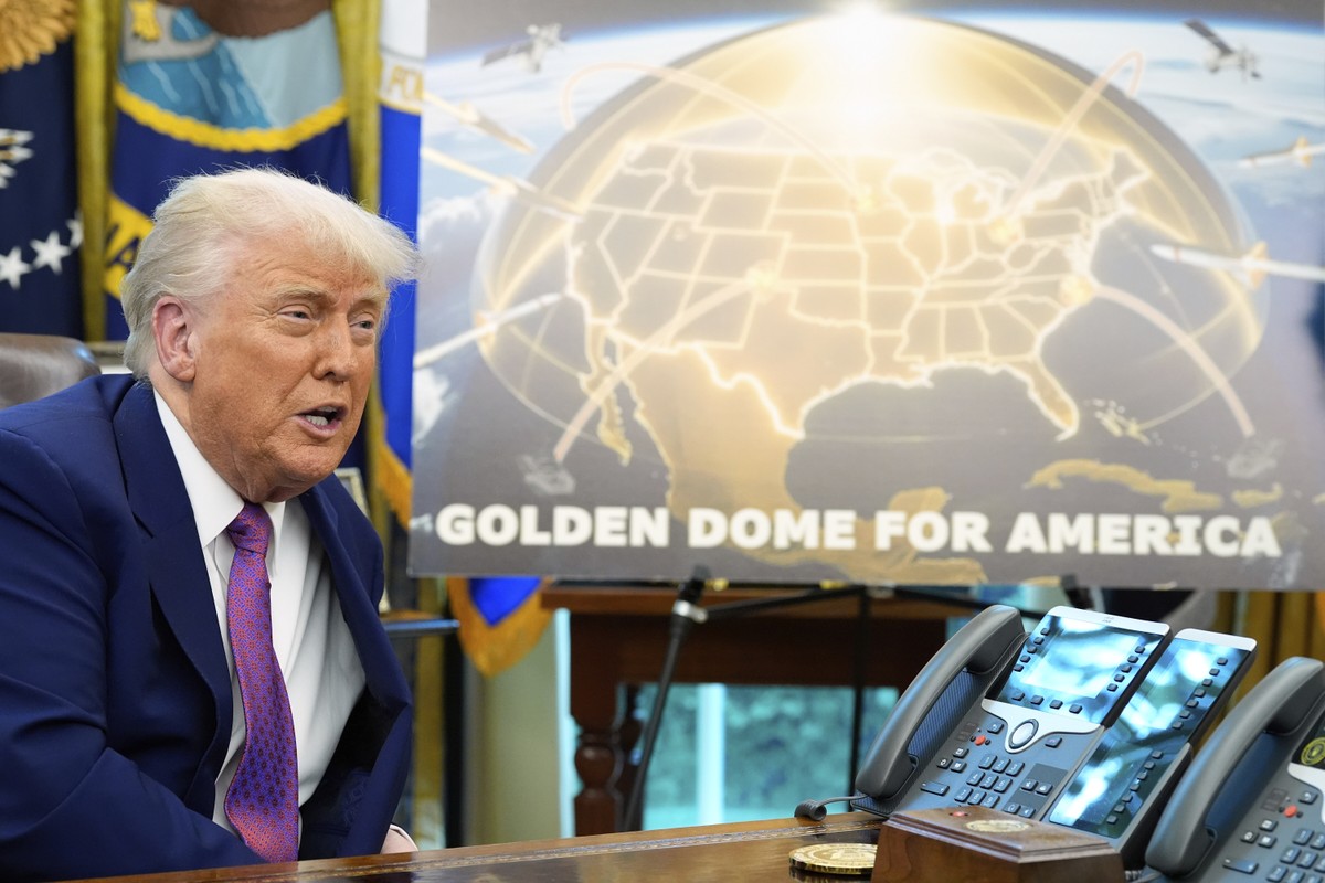 Rússia e Coreia do Norte criticam planos de Trump de criar 'Domo de Ouro' nos EUA