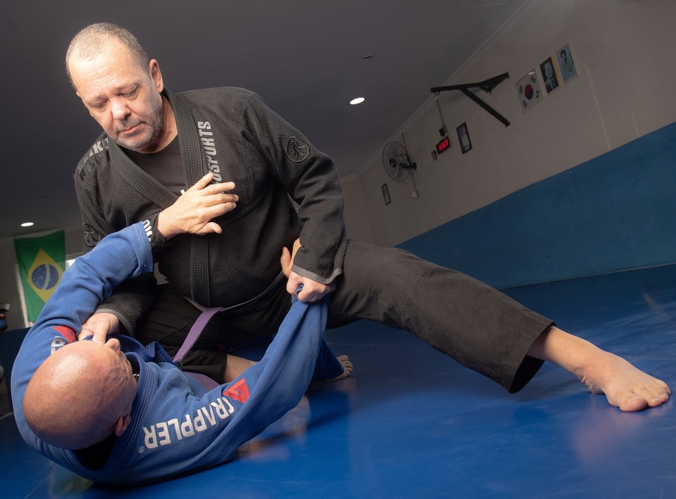 Fernando Monteiro da Silva trocou o taekwondo pelo jiu-j�tsu: 