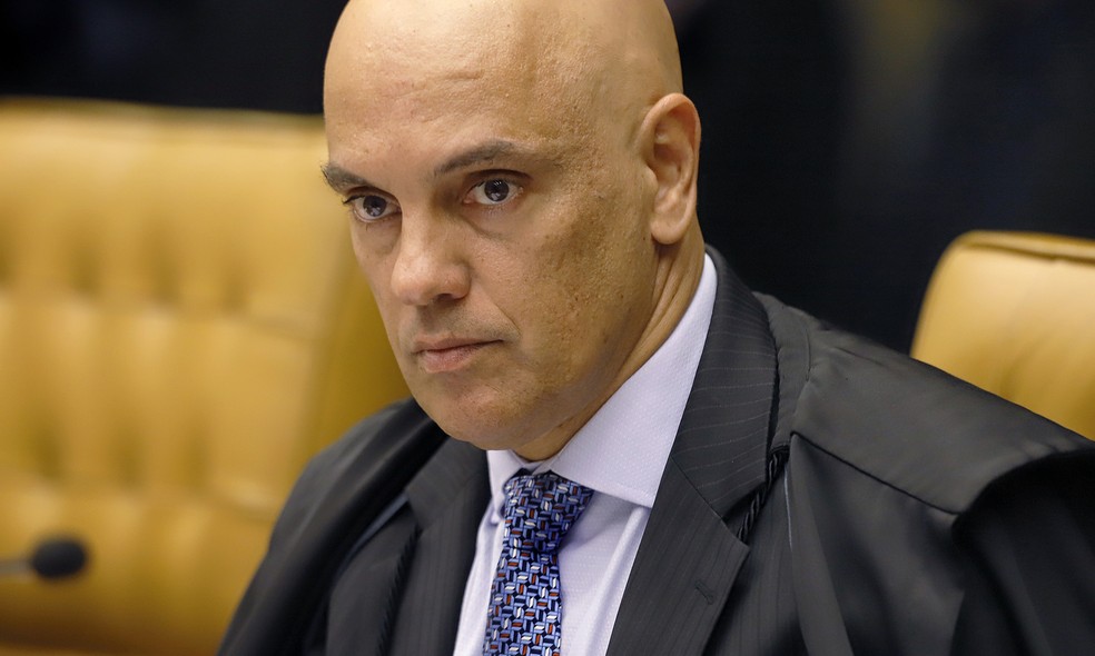 Moraes: ministro autorizou a quebra do sigilo bancário de dez deputados federais e um senador, a pedido da PGR — Foto: Rosinei Coutinho/SCO/STF - 20/2/2020