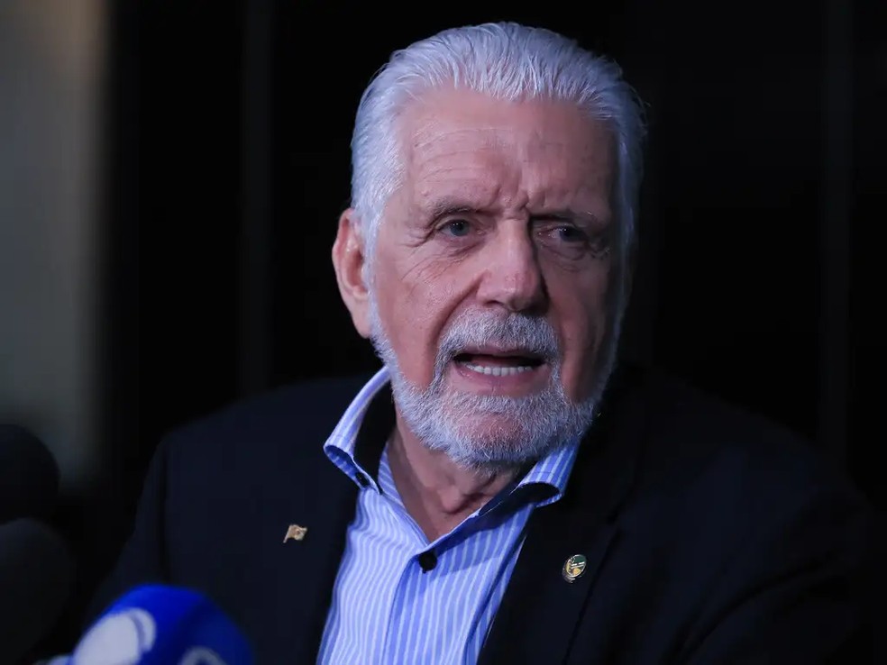 Jaques Wagner, líder do governo no Senado — Foto: Lula Marques/Agência Brasil