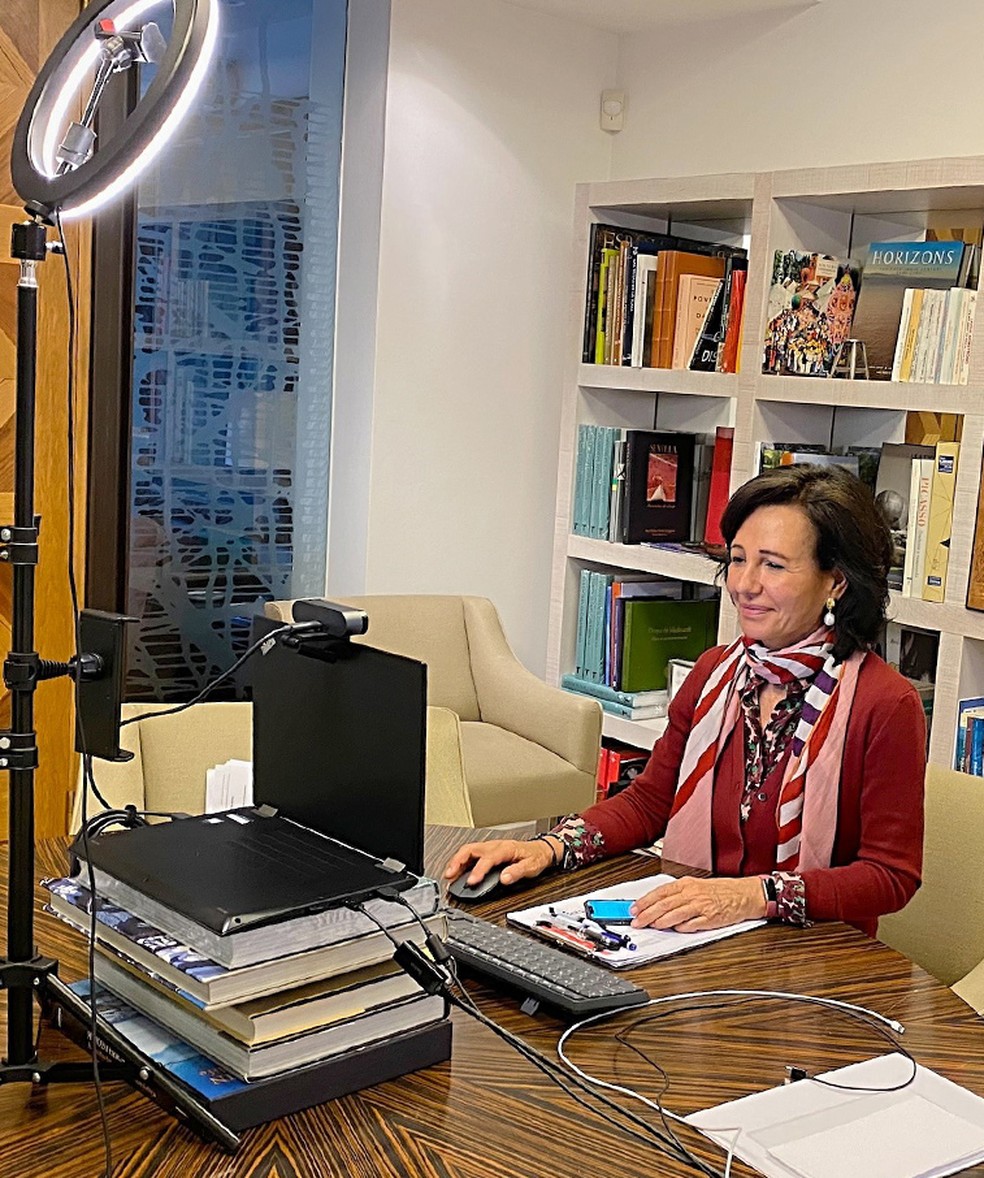 Ana Botín, presidente do Santander — Foto: Divulgação