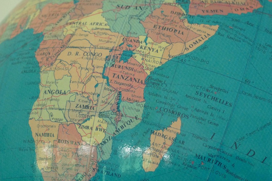 mapa da África
