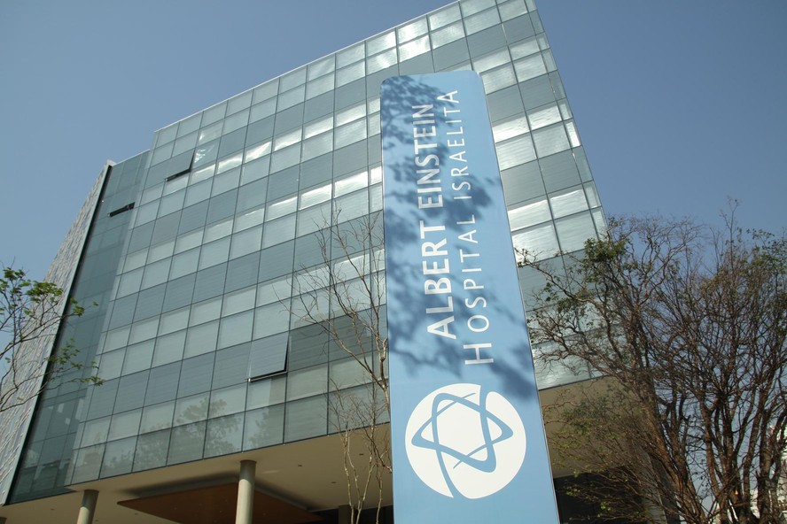 Fachada do Hospital Israelita Albert Einstein, em São Paulo