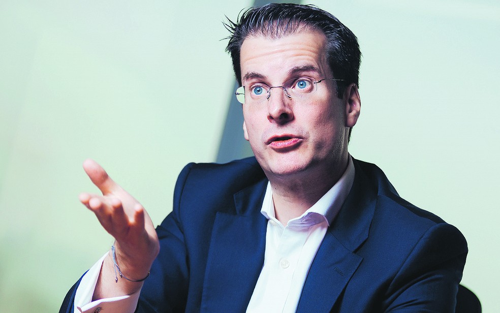 Mueller-Glissmann, do Goldman: “Não esperamos que os ciclos de cortes dos BCs sejam um impulsionador tão positivo” — Foto: Rogerio Vieira/Valor