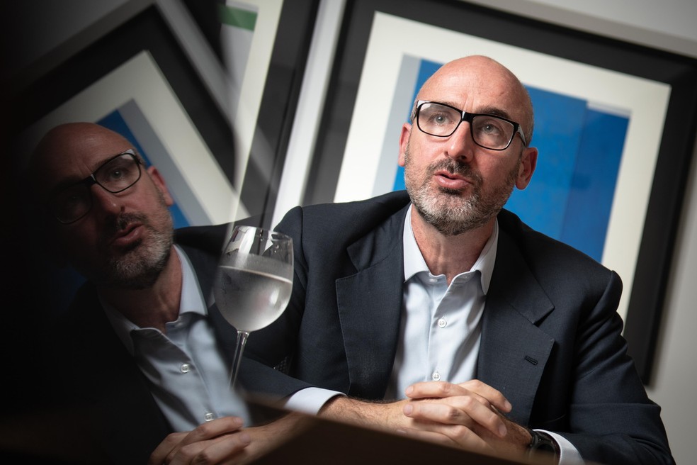 Carlos Woelz, da Kapitalo: há uma sobrealocação nos ativos americanos e isso deve ser diluído, o que gera uma pressão sobre a moeda [dólar]” — Foto: Foto: Gabriel Reis/Valor