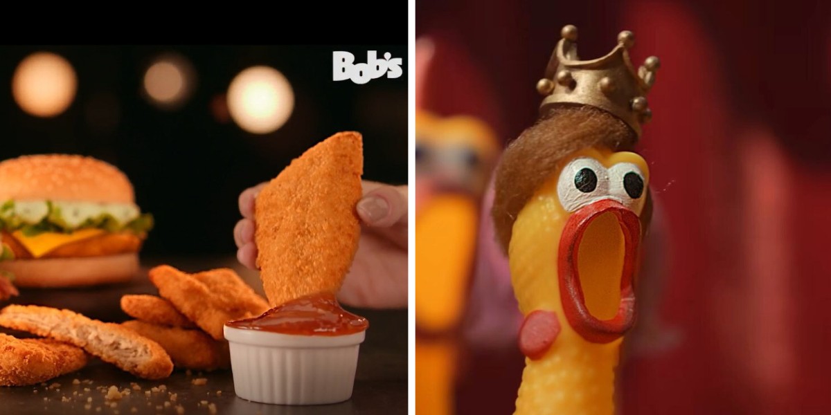 Bob´s mostra coral desafinado de frangos de borracha em redes sociais e na TV aberta