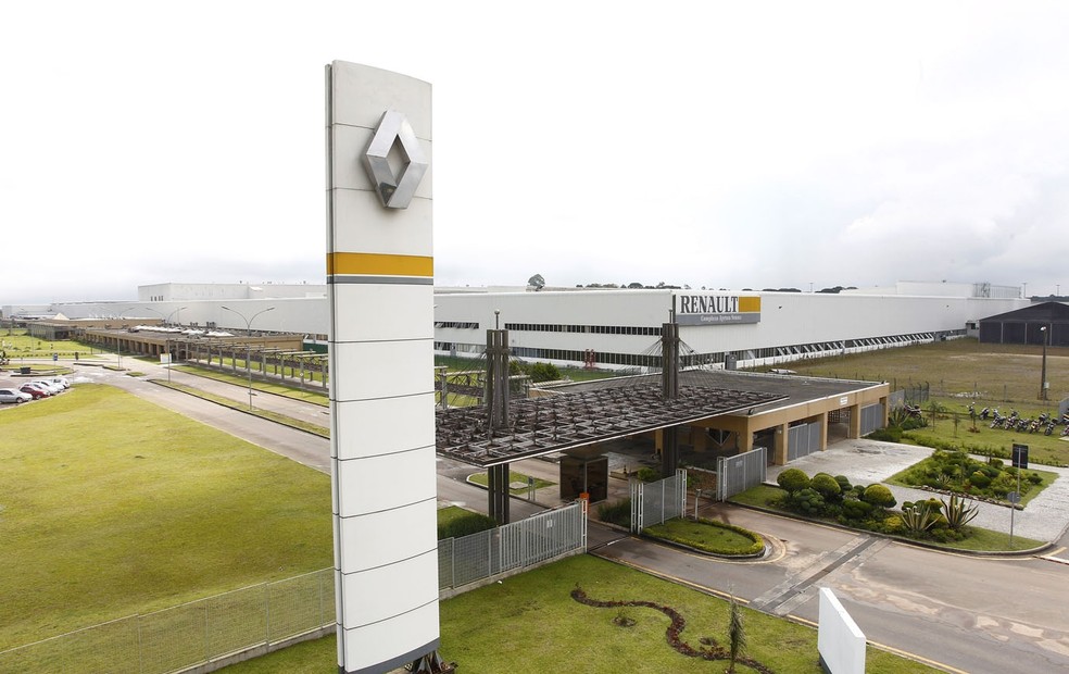 Fábrica da Renault no Paraná — Foto: Renault