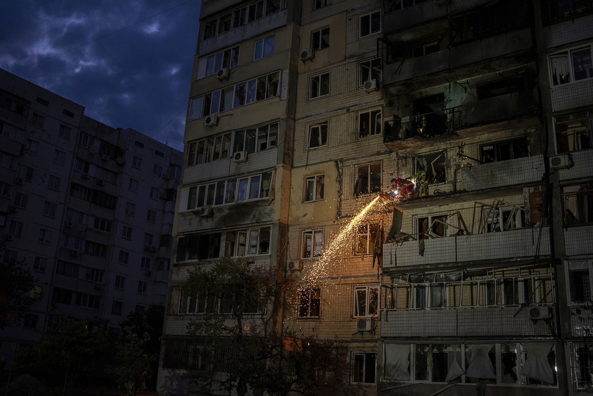 Kiev sofre grande ataque de drones e mísseis russos