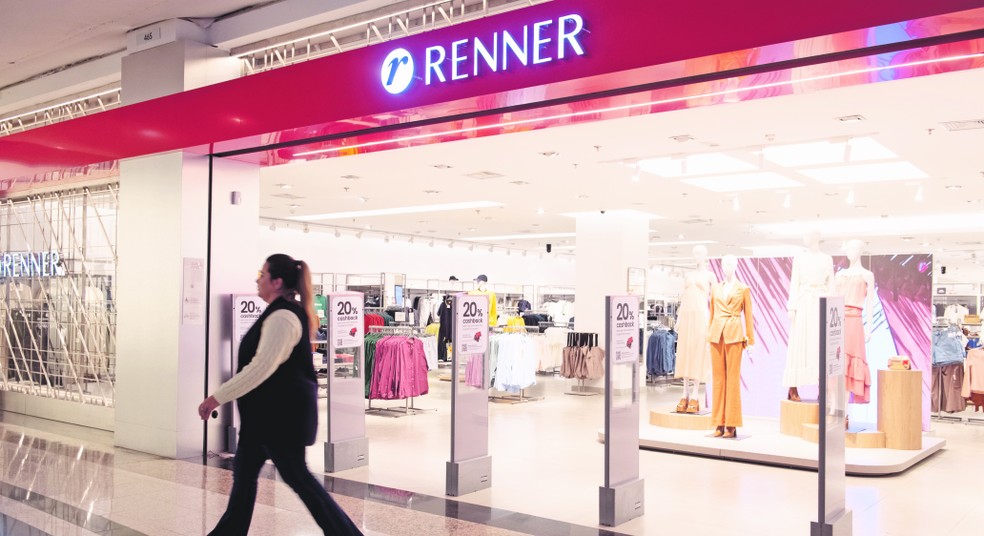 Renner revisou para baixo sua previsão de crescimento em 2026 e descartou ampliar concessão de crédito a clientes; posição é “cautelosa”, diz comando — Foto: Ana Paula Paiva/Valor