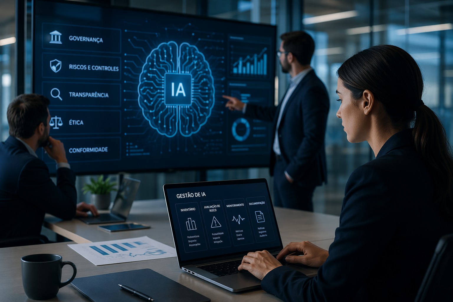 Governança de IA avança com pressão regulatória