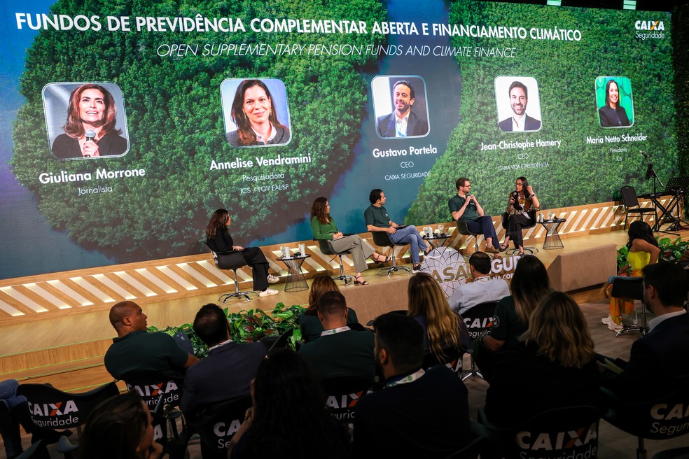 Casa do Seguro na COP30 — Foto: Bruno Carachesti