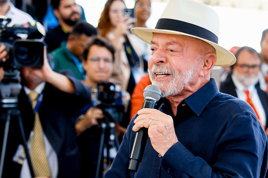 O presidente da República Luiz Inácio Lula da Silva
