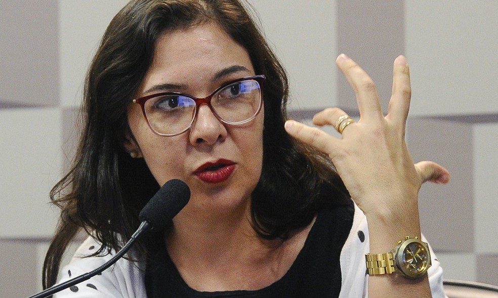 Élida Graziane, do MP de Contas de SP: ajuste contracionista em plena pandemia “vai provocar uma recessão” — Foto: Marcos Oliveira/Agência Senado