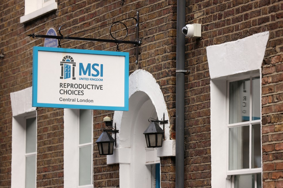 Unidade da Marie Stopes International (MSI) Reproductive Choices em Londres — Foto: Hollie Adams/Reuters