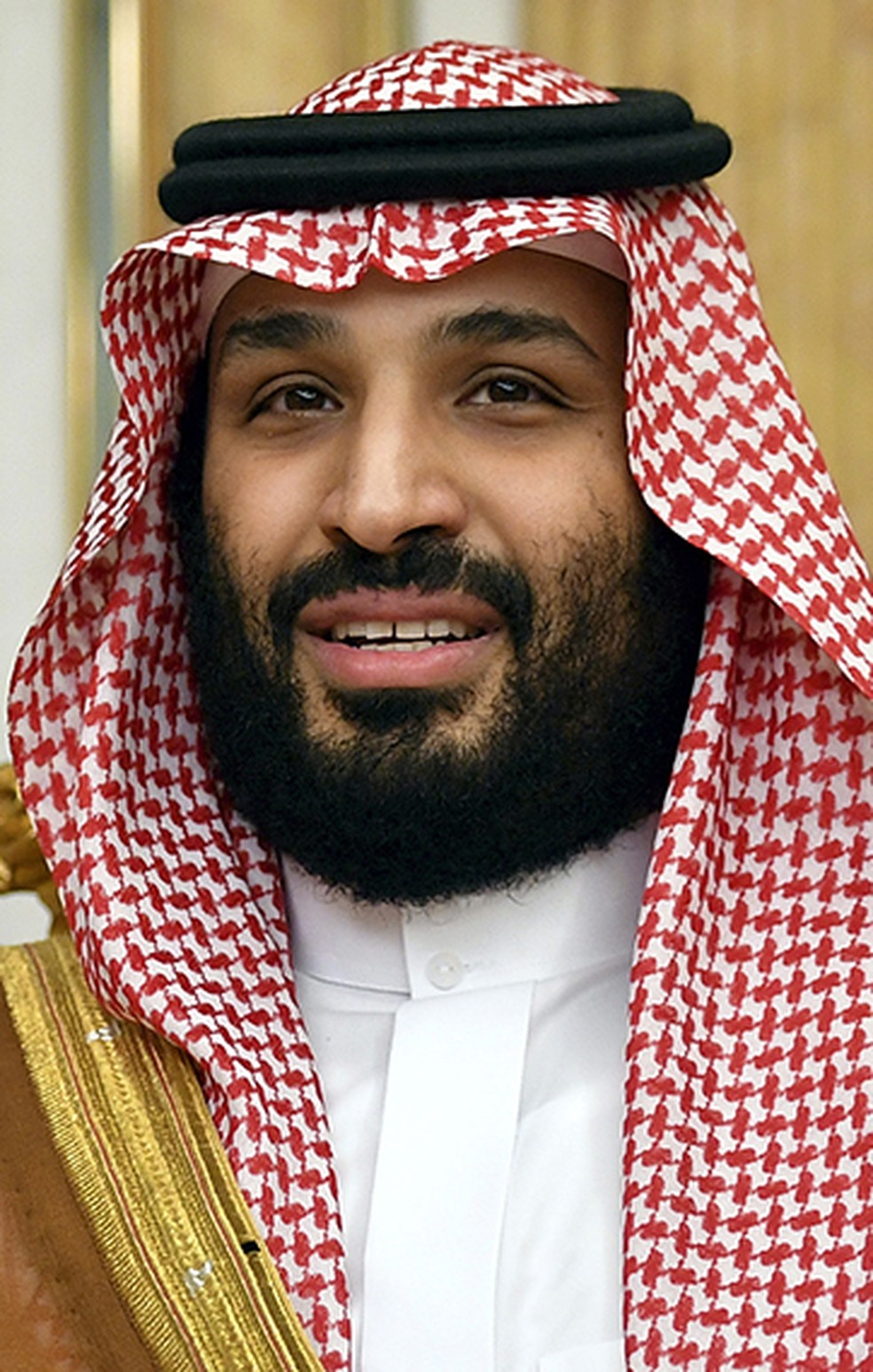 Príncipe saudita Mohammed — Foto: Mandel Ngan/Pool Photo via AP