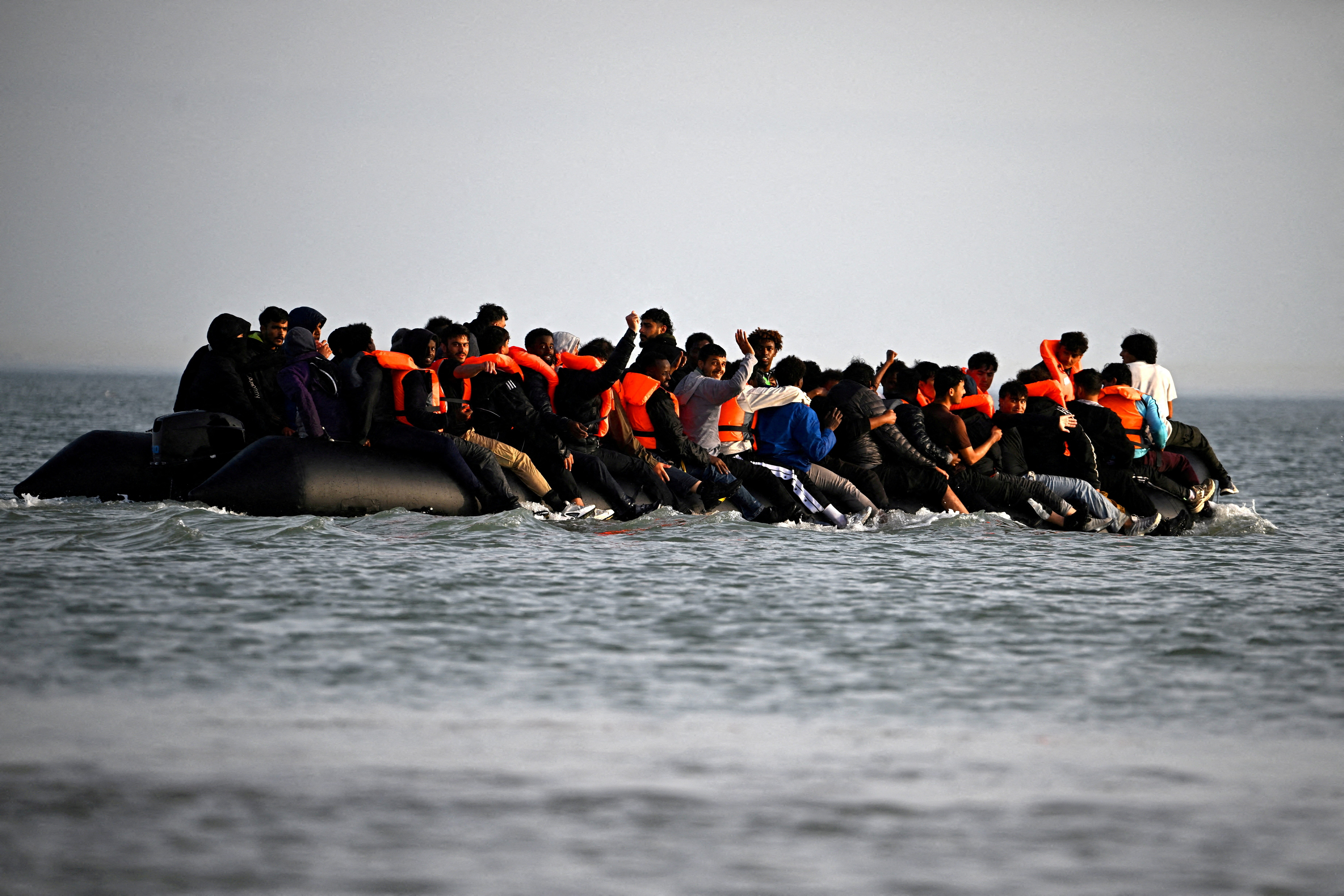 UE enviará barcos ao Canal da Mancha para enfrentar crise migratória - Foto