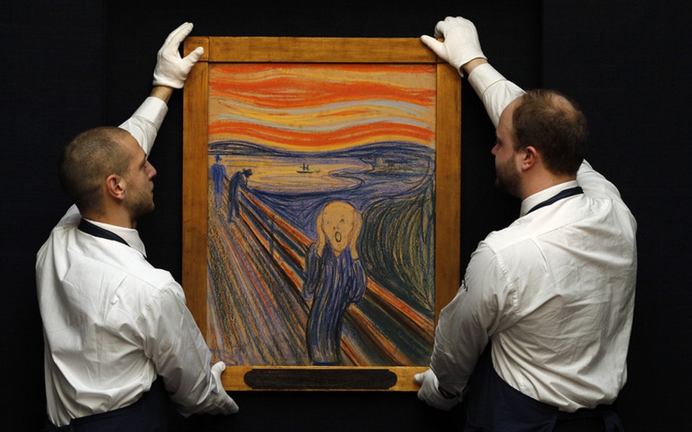 Atividade Sobre O Grito, Edvard Munch