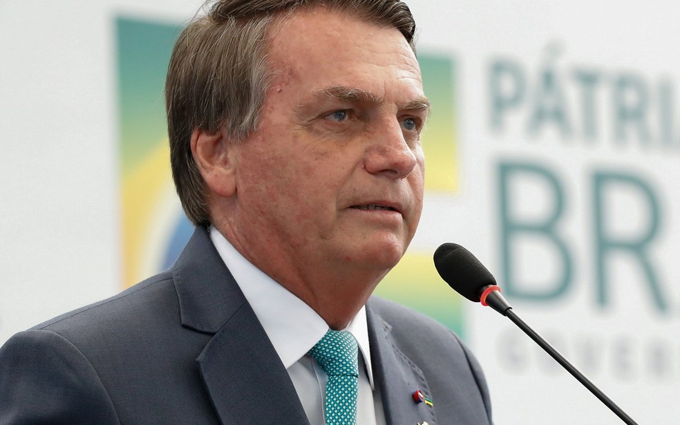 Bolsonaro: presidente deve manter o veto, entretanto, a outros dispositivos da lei que instituiu crimes contra a democracia, como ameaça ao processo eleitoral — Foto: Alan Santos/PR