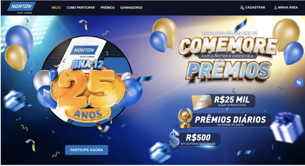 Norton Abrasivos lança promoção nacional para celebrar 25 anos do disco