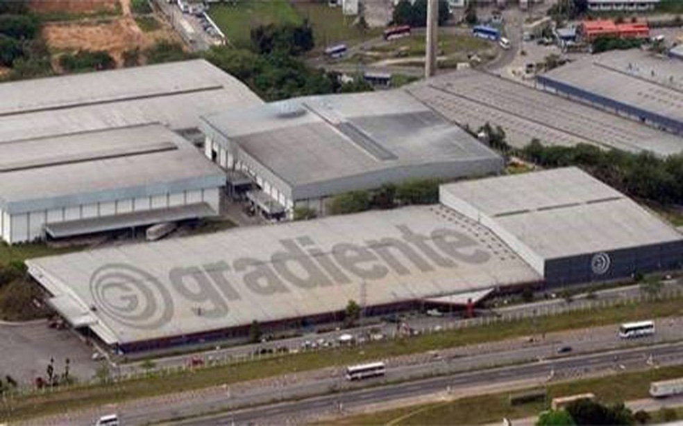 Fábrica da Gradiente, em Manaus - IGB — Foto: Reprodução