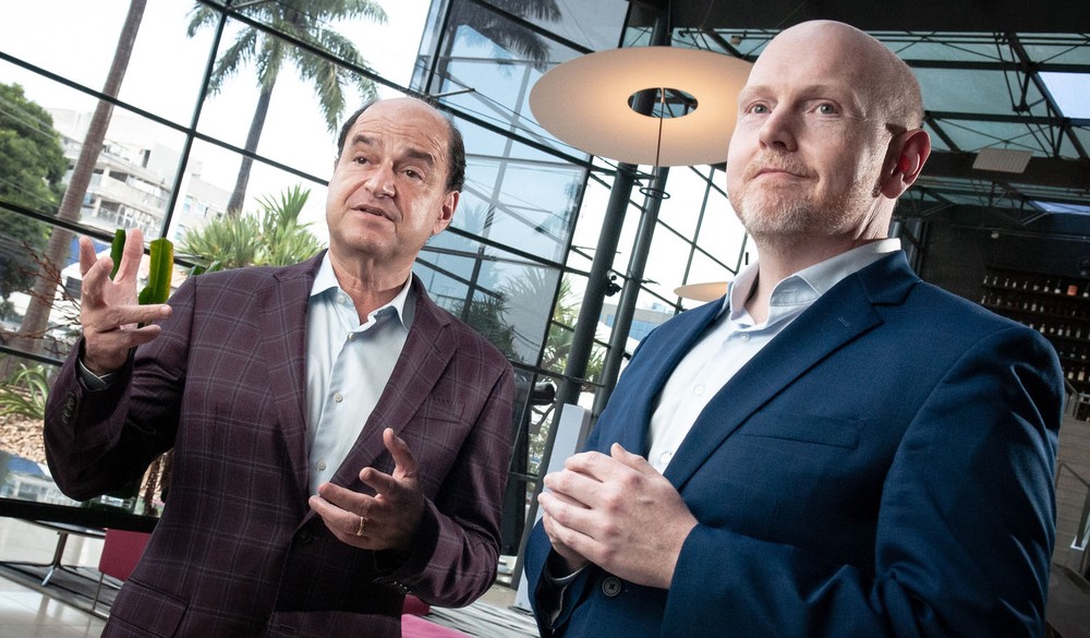 Sarfatti e Fields, da Russell Reynolds, veem conselhos no Brasil alinhados com padrões internacionais na agenda sustentável: “não adianta só falar do financeiro” — Foto: Gabriel Reis/Valor