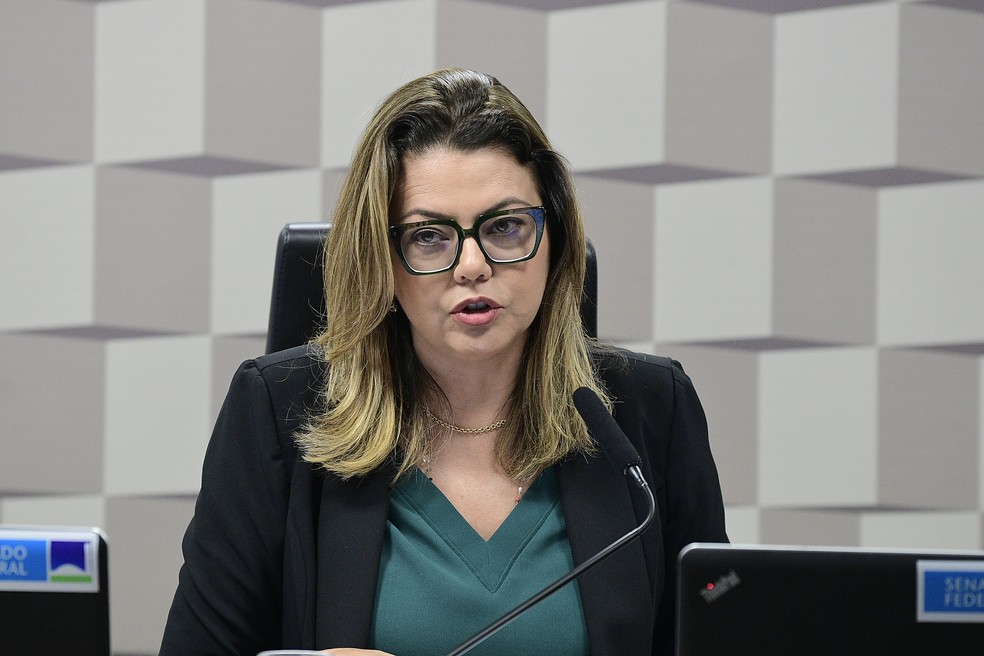 Senadora Leila Barros (PDT-DF) — Foto: Pedro França/Agência Senado