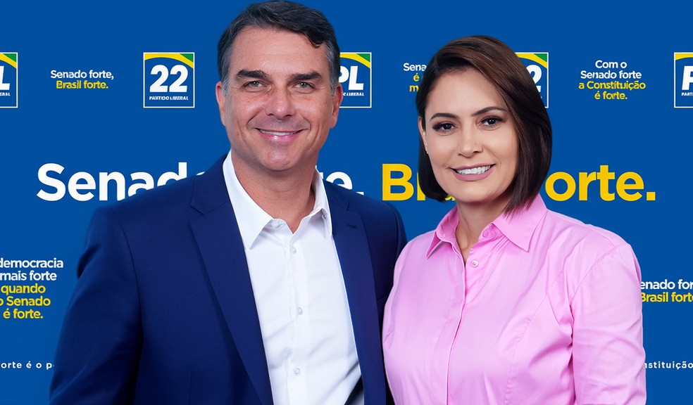 Michelle Bolsonaro diz que Flavio é quem dirá se resultado das eleições será aceito | Eleições 2026 | Valor Econômico