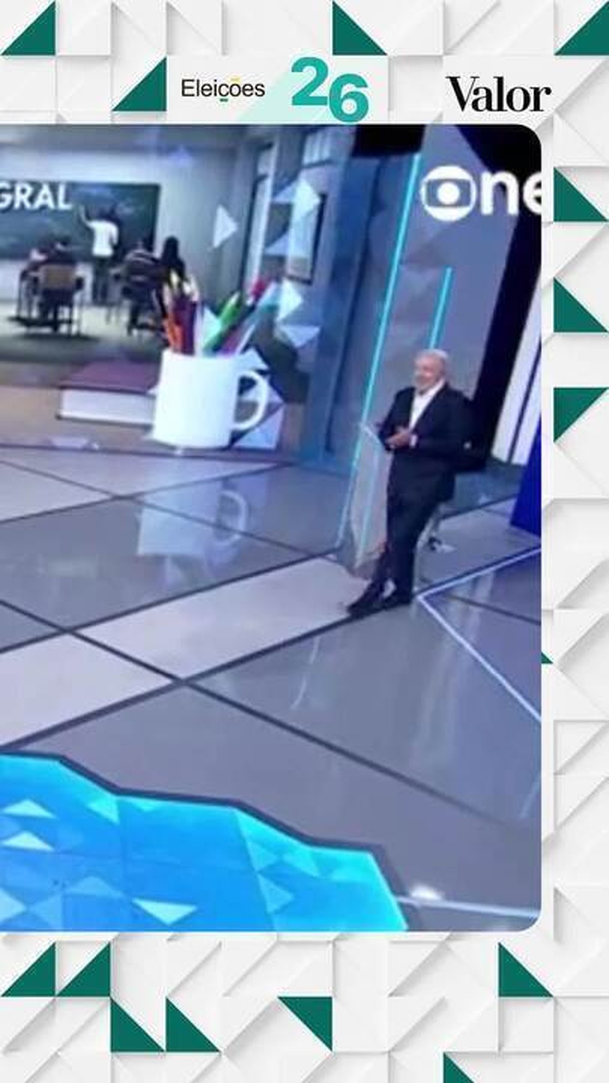 Flávio liga Lula ao 'tigrinho' e petista rebate atribuindo lei a Bolsonaro, no debate da Globo - Foto